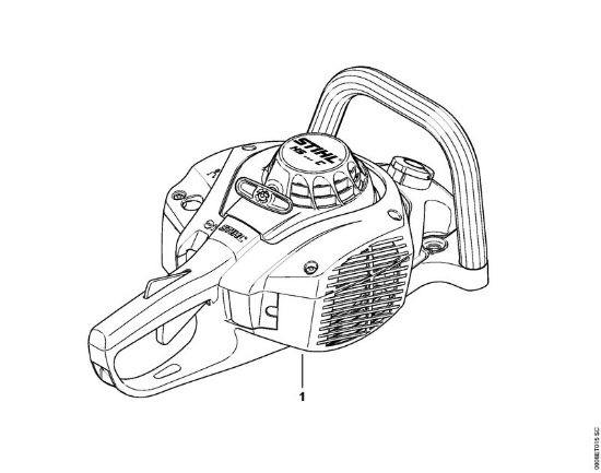 Cortasetos (HS) HS 56 C-E Níºmero de máquinaÂ  de la marca Stihl